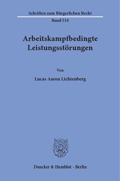 Arbeitskampfbedingte Leistungsstörungen Arbeitskampfbedingte Leistungsstörungen