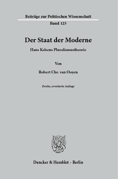 Der Staat der Moderne Der Staat der Moderne