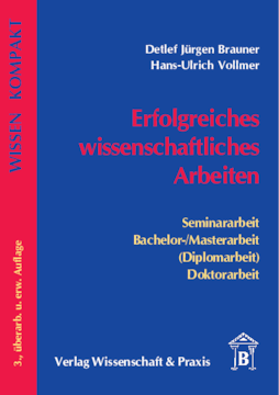 Erfolgreiches wissenschaftliches Arbeiten Erfolgreiches wissenschaftliches Arbeiten