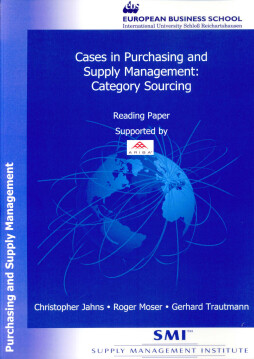 Cases in Purchasing and Supply Management Cases in Purchasing and Supply Management