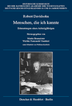 Menschen, die ich kannte Menschen, die ich kannte