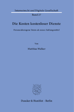 Die Kosten kostenloser Dienste Die Kosten kostenloser Dienste