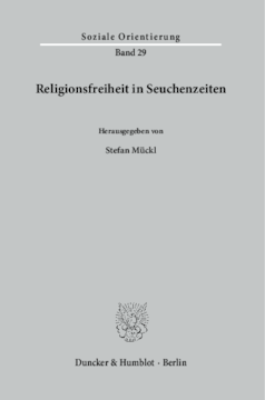 Religionsfreiheit in Seuchenzeiten Religionsfreiheit in Seuchenzeiten
