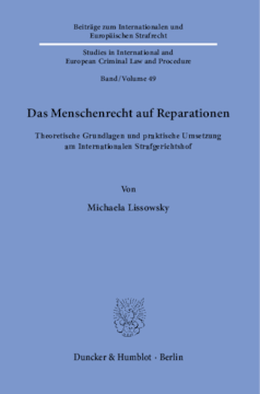 Das Menschenrecht auf Reparationen Das Menschenrecht auf Reparationen
