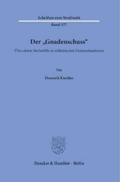Der »Gnadenschuss« Der »Gnadenschuss«