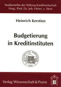 Budgetierung in Kreditinstituten