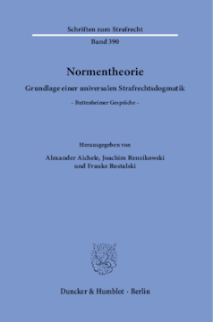 Normentheorie Normentheorie
