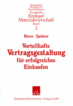Vorteilhafte Vertragsgestaltung für erfolgreiches Einkaufen Vorteilhafte Vertragsgestaltung für erfolgreiches Einkaufen