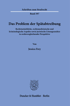 Das Problem der Spätabtreibung Das Problem der Spätabtreibung