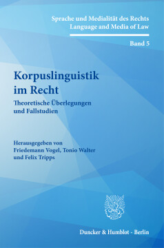Korpuslinguistik im Recht Korpuslinguistik im Recht