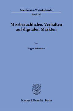 Missbräuchliches Verhalten auf digitalen Märkten Missbräuchliches Verhalten auf digitalen Märkten