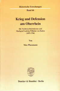 Krieg und Defension am Oberrhein
