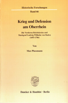 Krieg und Defension am Oberrhein Krieg und Defension am Oberrhein