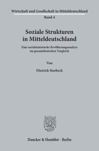 Soziale Strukturen in Mitteldeutschland