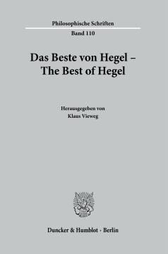 Das Beste von Hegel – The Best of Hegel Das Beste von Hegel – The Best of Hegel