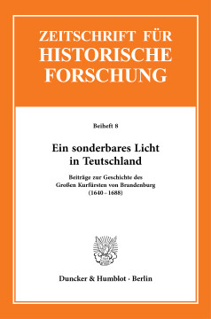 Ein sonderbares Licht in Teutschland Ein sonderbares Licht in Teutschland