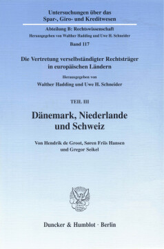 Dänemark, Niederlande und Schweiz Dänemark, Niederlande und Schweiz