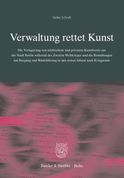 Verwaltung rettet Kunst Verwaltung rettet Kunst