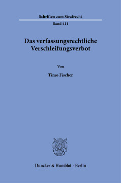 Das verfassungsrechtliche Verschleifungsverbot Das verfassungsrechtliche Verschleifungsverbot
