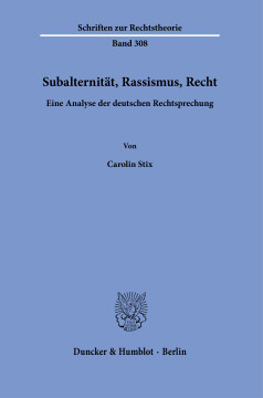 Subalternität, Rassismus, Recht Subalternität, Rassismus, Recht
