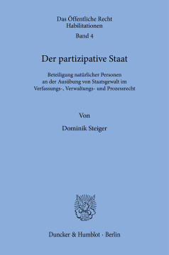 Der partizipative Staat Der partizipative Staat