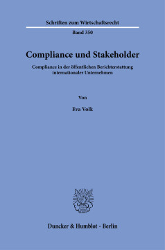 Compliance und Stakeholder Compliance und Stakeholder