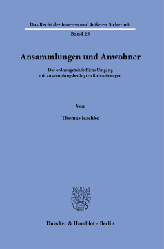 Ansammlungen und Anwohner Ansammlungen und Anwohner