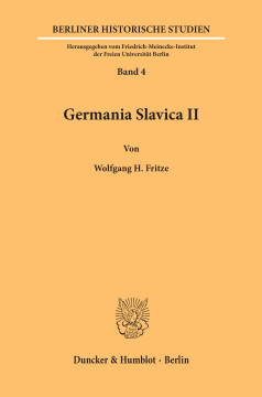 Germania Slavica II Germania Slavica II