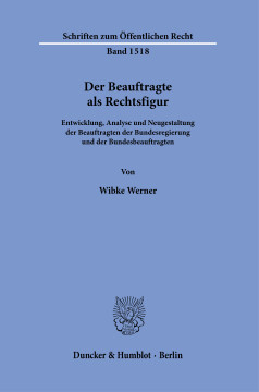 Der Beauftragte als Rechtsfigur Der Beauftragte als Rechtsfigur