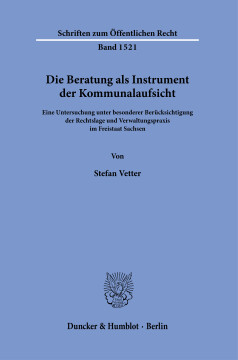 Die Beratung als Instrument der Kommunalaufsicht Die Beratung als Instrument der Kommunalaufsicht