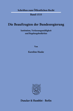 Die Beauftragten der Bundesregierung Die Beauftragten der Bundesregierung