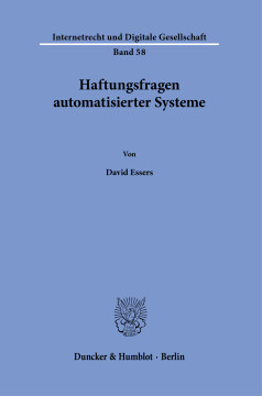 Haftungsfragen automatisierter Systeme Haftungsfragen automatisierter Systeme