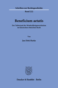 Beneficium aetatis