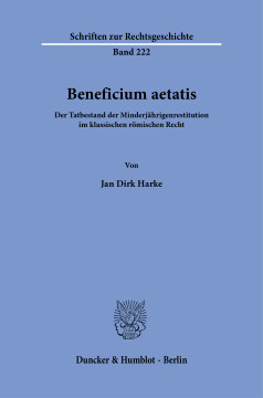 Beneficium aetatis Beneficium aetatis