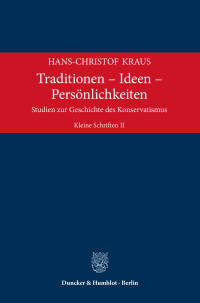 Traditionen – Ideen – Persönlichkeiten
