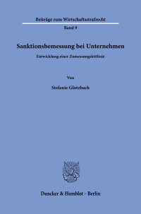 Sanktionsbemessung bei Unternehmen