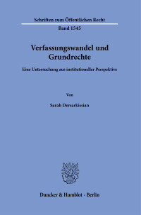 Verfassungswandel und Grundrechte