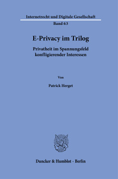 E-Privacy im Trilog E-Privacy im Trilog