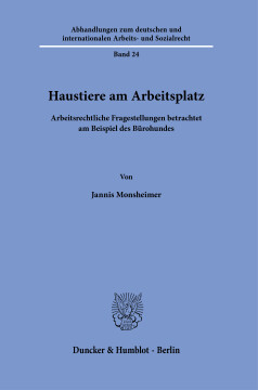 Haustiere am Arbeitsplatz Haustiere am Arbeitsplatz