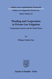 Pleading and Cooperation in Private-Law Litigation