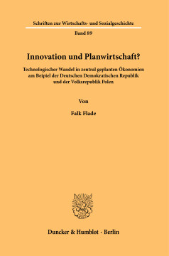 Innovation und Planwirtschaft? Innovation und Planwirtschaft?