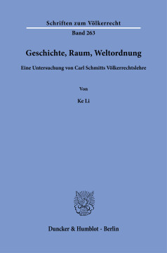 Geschichte, Raum, Weltordnung Geschichte, Raum, Weltordnung