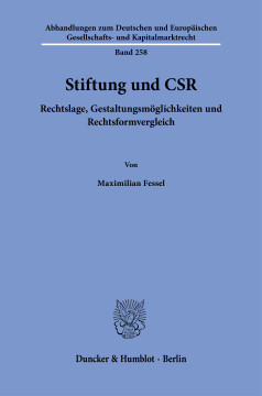 Stiftung und CSR Stiftung und CSR