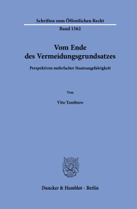 Vom Ende des Vermeidungsgrundsatzes