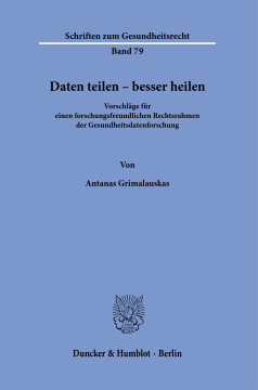 Daten teilen – besser heilen Daten teilen – besser heilen