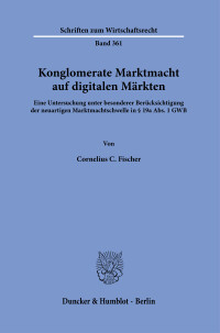 Konglomerate Marktmacht auf digitalen Märkten