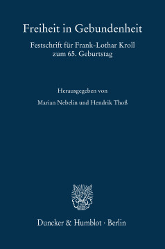 Freiheit in Gebundenheit Freiheit in Gebundenheit