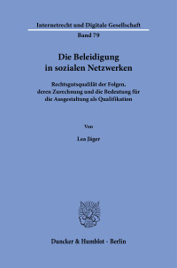 Die Beleidigung in sozialen Netzwerken