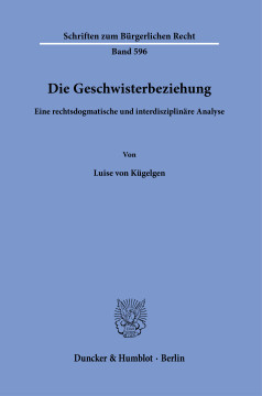 Die Geschwisterbeziehung Die Geschwisterbeziehung