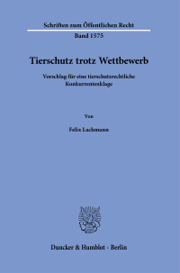 Tierschutz trotz Wettbewerb
